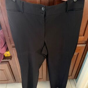 Lane Bryant Classic Black Women's Dress Pants 22short